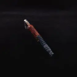 Dynavap 3D Spiral Weave XL Burl Hybrid Stem + Set of (2) Spinning Mouthpieces - New!🔥
