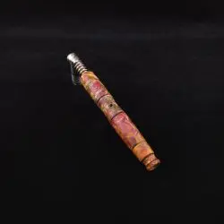 Dynavap High Class Blunt Cosmic Burl XL Stem + Book-Matched Spinning Mouthpiece - New!🌌