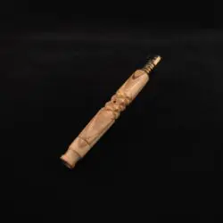 Dynavap Diamond Knurl V2 XL Olivewood Stem + Book-Matched Spinning Mouthpiece - New!🔥