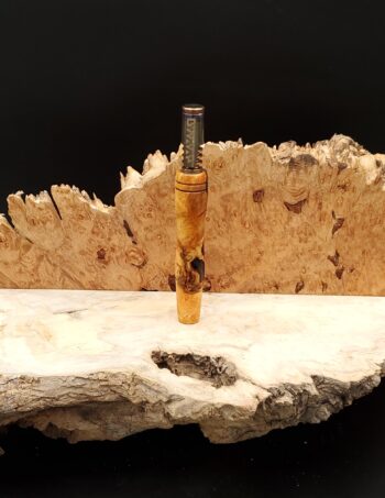 This image portrays Stem/Midsection for Dynavap - Galaxy Burl Wood by Dovetail Woodwork.