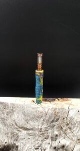 This image portrays Galaxy Maple Burl Midsection(Stem) Dynavap by Dovetail Woodwork.