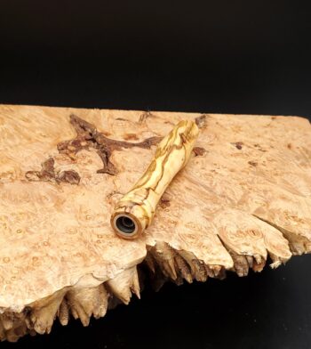 This image portrays Dynavap XL Midsection/Stem Bethlehem Olive Wood by Dovetail Woodwork.