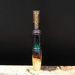 This image portrays Luminescent Midsection(Stem) Upgrade for Dynavap - All Class Hybrid by Dovetail Woodwork.