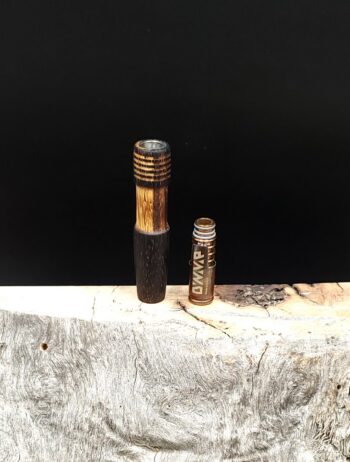 This image portrays Dynavap Midsection - Flame Torched by Dovetail Woodwork.