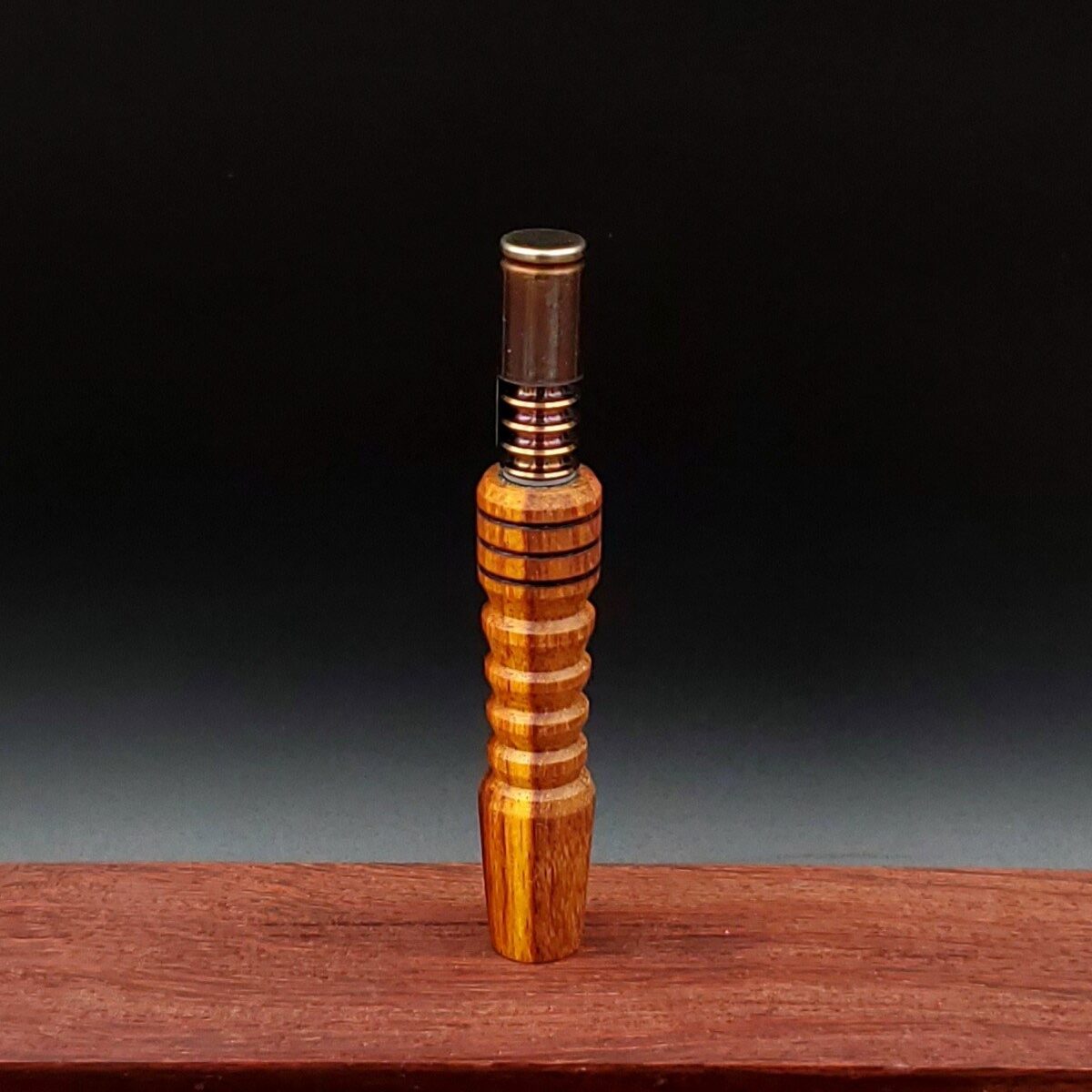 This image portrays Dynavap Midsection Upgrade/Canary Wood - Ready to Ship! by Dovetail Woodwork.