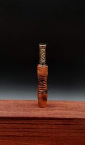 This image portrays Dynavap Midsection Upgrade/Thuya Burl Wood - Ready to Ship! by Dovetail Woodwork.