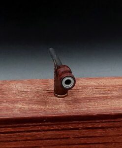 This image portrays Dynavap Spinning Mouthpiece-Snakewood by Dovetail Woodwork.