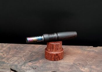 This image portrays Blackwood Dynavap Stem Upgrade by Dovetail Woodwork.