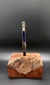This image portrays High Class Burl XL Hybrid-Dynavap Stem/Midsection by Dovetail Woodwork.