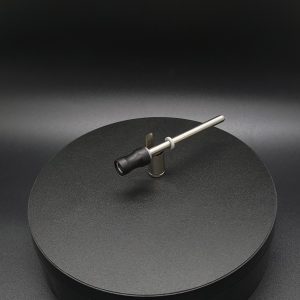 This image portrays Dynavap Spinning Mouthpiece-Ebony Wood by Dovetail Woodwork.