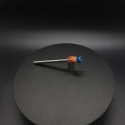 This image portrays Cosmic Series Hybrid-Dynavap Spinning Mouthpiece by Dovetail Woodwork.