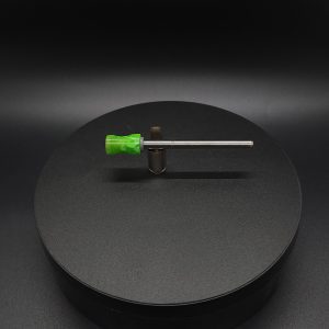 This image portrays Luminescent Cosmic Series-Dynavap Spinning Mouthpiece by Dovetail Woodwork.