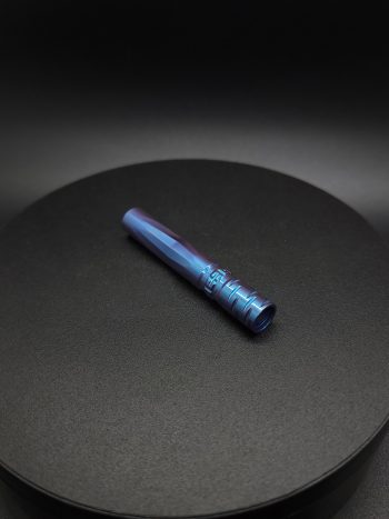 This image portrays Dynavap Omni(2021)XL Body-Blue(Stem Body Only) by Dovetail Woodwork.