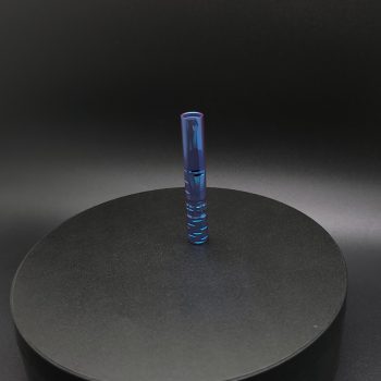 This image portrays Dynavap Omni(2021)XL Body-Blue(Stem Body Only) by Dovetail Woodwork.