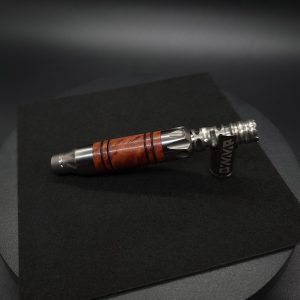 This image portrays Vong(i) Custom Sleeve-Australian Red Mallee Burl Sleeve by Dovetail Woodwork.