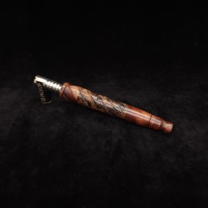 This image portrays V-7 Dynavap XL Stem/Mixed Burl + Matched Mouthpiece by Dovetail Woodwork.