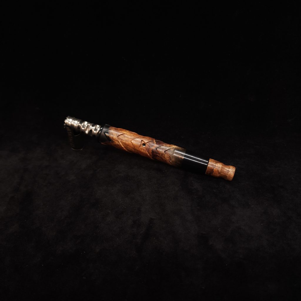 V-7 Dynavap XL Burl Hybrid Stem + Matched Mouthpiece – Dovetail Woodwork