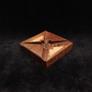 This image portrays DynaTray-Dynavap Stem Display Holder/Sorting Tray by Dovetail Woodwork.