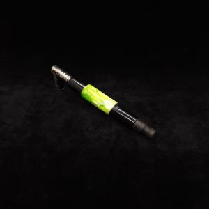 This image portrays Clutch Dynavap XL Luminescent Stem + Ebony Mouthpiece by Dovetail Woodwork.