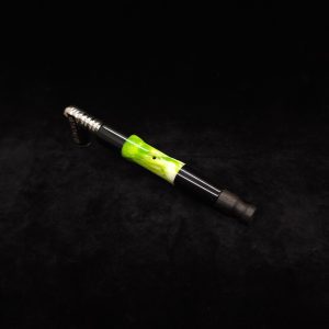 This image portrays Clutch Dynavap XL Luminescent Stem + Ebony Mouthpiece by Dovetail Woodwork.