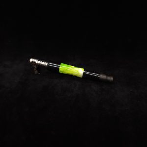 This image portrays Clutch Dynavap XL Luminescent Stem + Ebony Mouthpiece by Dovetail Woodwork.