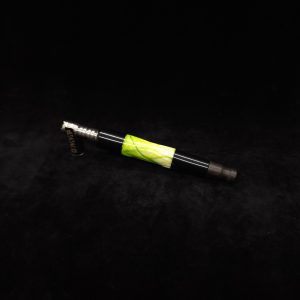 This image portrays Clutch Dynavap XL Luminescent Stem + Ebony Mouthpiece by Dovetail Woodwork.