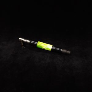 This image portrays Clutch Dynavap XL Luminescent Stem + Ebony Mouthpiece by Dovetail Woodwork.