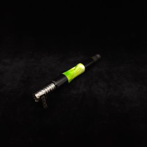 This image portrays Clutch Dynavap XL Luminescent Stem + Ebony Mouthpiece by Dovetail Woodwork.