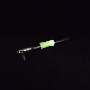 This image portrays Clutch Dynavap XL Luminescent Stem + Ebony Mouthpiece by Dovetail Woodwork.