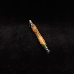 This image portrays Clutch Dynavap XL Burl Hybrid Stem + Matched Mouthpiece by Dovetail Woodwork.