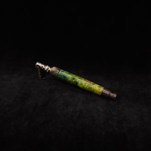 This image portrays Dynavap XL Burl Cosmic Stem-2024 Eclipse Commemorative Stem by Dovetail Woodwork.