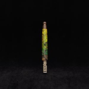 This image portrays Dynavap XL Burl Cosmic Stem-2024 Eclipse Commemorative Stem by Dovetail Woodwork.