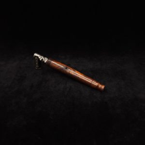 This image portrays Tapered Dynavap XL Cocobolo Stem + Matching Mouthpiece by Dovetail Woodwork.