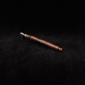 This image portrays Tapered Dynavap XL Cocobolo Stem + Matching Mouthpiece by Dovetail Woodwork.