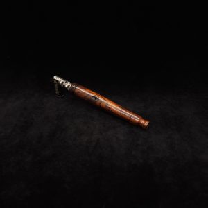 This image portrays Tapered Dynavap XL Cocobolo Stem + Matching Mouthpiece by Dovetail Woodwork.