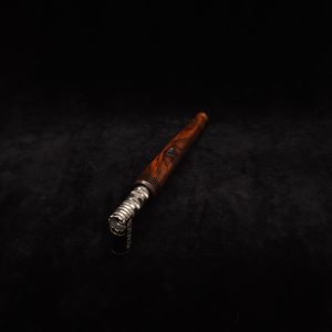 This image portrays Tapered Dynavap XL Cocobolo Stem + Matching Mouthpiece by Dovetail Woodwork.