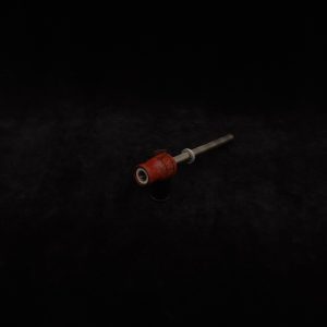 This image portrays Dynavap Spinning Mouthpiece-Specialty Bloodwood by Dovetail Woodwork.