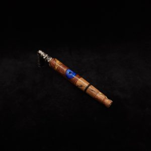 This image portrays Straight Taper Dynavap XL Hybrid Stem + Matched Mouthpiece by Dovetail Woodwork.