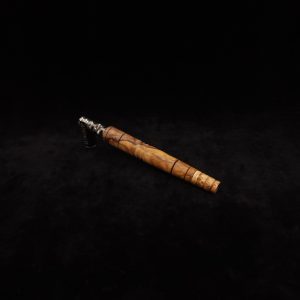 This image portrays Straight Taper Dynavap XL Hybrid Stem + Matched Mouthpiece by Dovetail Woodwork.