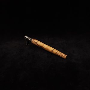 This image portrays Straight Taper Dynavap XL Hybrid Stem + Matched Mouthpiece by Dovetail Woodwork.