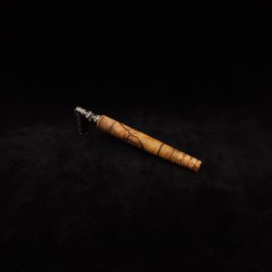 This image portrays Straight Taper Dynavap XL Hybrid Stem + Matched Mouthpiece by Dovetail Woodwork.