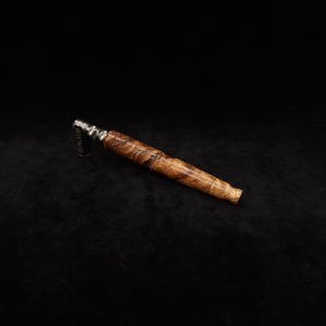 This image portrays Shield Dynavap XL Stem + Book-Matched Mouthpiece-NEW! by Dovetail Woodwork.