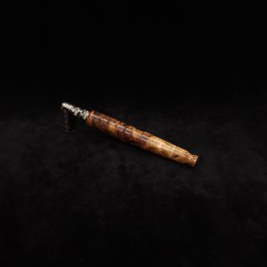 This image portrays Shield Dynavap XL Stem + Book-Matched Mouthpiece-NEW! by Dovetail Woodwork.