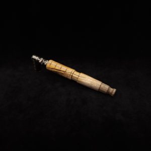 This image portrays Shield Dynavap XL Stem + Book-Matched Mouthpiece-NEW! by Dovetail Woodwork.