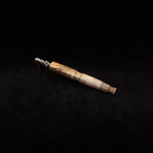 This image portrays Shield Dynavap XL Stem + Book-Matched Mouthpiece-NEW! by Dovetail Woodwork.