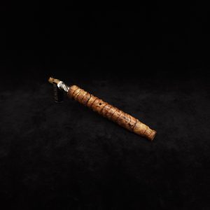 This image portrays Fractured Dynavap XL Stem + Matched Mouthpiece-NEW! by Dovetail Woodwork.