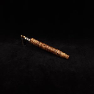 This image portrays Fractured Dynavap XL Stem + Matched Mouthpiece-NEW! by Dovetail Woodwork.