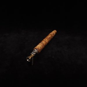 This image portrays Fractured Dynavap XL Stem + Matched Mouthpiece-NEW! by Dovetail Woodwork.