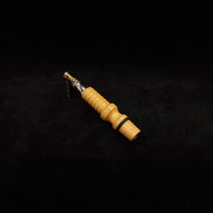 This image portrays Dynavap 14mm WPA Stem-S.S. Metal Core-Desert Ironwood-NEW! by Dovetail Woodwork.