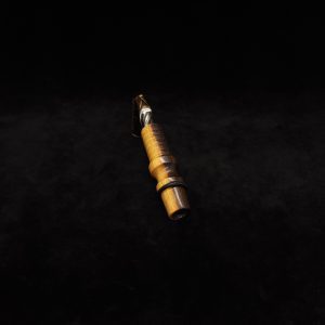 This image portrays Dynavap 14mm WPA Stem-S.S. Metal Core-Desert Ironwood-NEW! by Dovetail Woodwork.